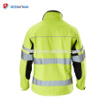 Cheap Amarillo verde 3 m impermeable Hi Vis Chaleco de seguridad / Chaqueta reflectante con chaqueta de bolsillo reflectante